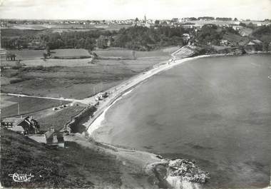 / CPSM FRANCE 29 "Plougasnou, la plage de la pointe"