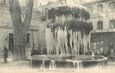 / CPA FRANCE 13 "Salon, grande fontaine le 2 janvier 1905"