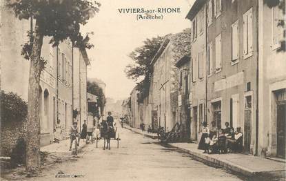 CPA FRANCE 07 "Viviers sur  Rhone"