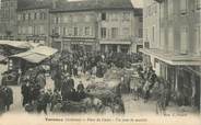 07 Ardeche CPA FRANCE 07 "Vernoux, Place du Cadet, un jour de Marché"