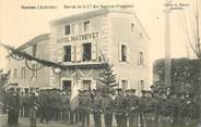 07 Ardeche CPA FRANCE 07  "Vanosc, revue de la Cie des sapeurs pompiers"