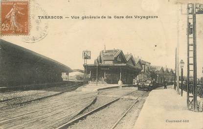 / CPA FRANCE 13 "Tarascon, vue générale de la gare des Voyageurs "