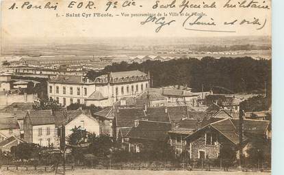 CPA FRANCE 78 "Saint Cyr l'Ecole, vue panoramique de la ville "