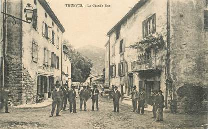 CPA FRANCE 07  "Thueyts, la grande rue"