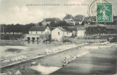 / CPA FRANCE 73 "Saint Génix sur Guiers, les bords du Guiers"