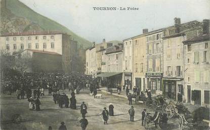 CPA FRANCE 07  "Tournon, la Foire"