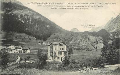 / CPA FRANCE 73 "Pragnolan La Vanoise, centre d'excursions et d'ascension"