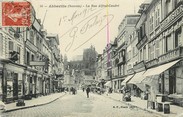 80 Somme CPA FRANCE 80 "Abbeville, la rue Alfred Cendré, Imprimerie, Epicerie"