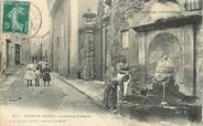 07 Ardeche CPA FRANCE 07  "Bourg Saint Andéol, la grande fontaine"