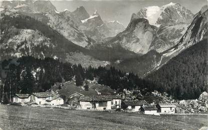 / CPSM FRANCE 73 "Pragnolan La Vanoise, Hameau de Chollière et Col de la Vanoise"