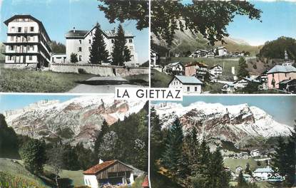 / CPSM FRANCE 73  "La Giettaz, vues générales"