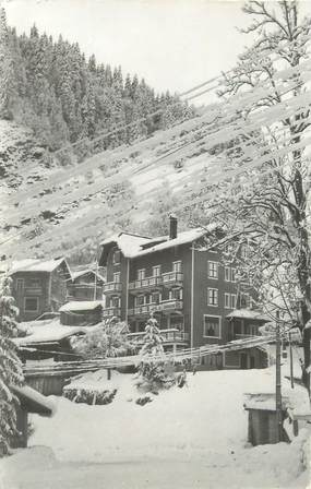 / CPSM FRANCE 73  "La Giettaz en hiver, hôtel de l'Arrondine"