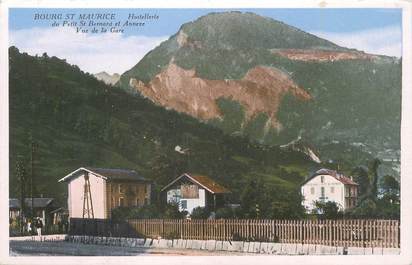 / CPA FRANCE 73 "Bourg Saint Maurice, hostellerie du Petit Bernard"