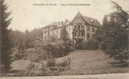 / CPA FRANCE 73 "Challes les Eaux, hôtel Chateaubriand"