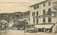 07 Ardeche CPA FRANCE 07 "Saint Félicien, passage de l'Autobus"