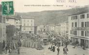 07 Ardeche CPA FRANCE 07 "Saint Félicien, le Marché"