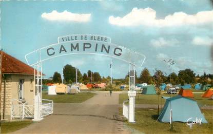 CPSM FRANCE 37 "Bléré, Le Camping"