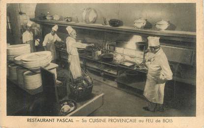 / CPA FRANCE 13 "Marseille, restaurant Pascal"