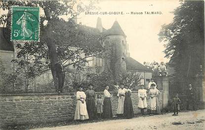 CPA FRANCE 71  "Bresse sur Grosne, Maison Talmard"