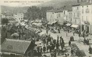 07 Ardeche CPA FRANCE 07 "Lamastre, la place du Marché"