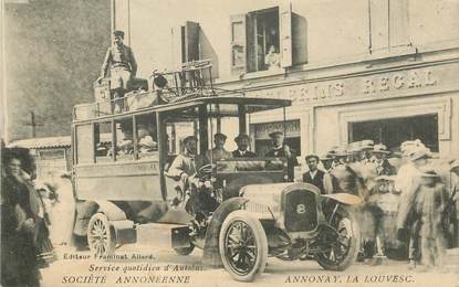 CPA FRANCE 07 "Annonay, service quotidien de l'Autobus"