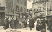 07 Ardeche CPA FRANCE 07 "La Louvesc, arrivée de l'Autobus"