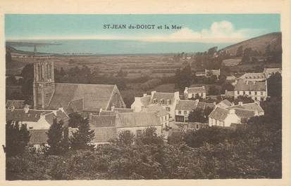 / CPA FRANCE 29 "Saint Jean du Doigt et la mer"