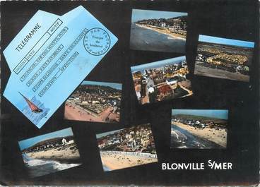 / CPSM FRANCE 14 "Blonville  sur Mer "