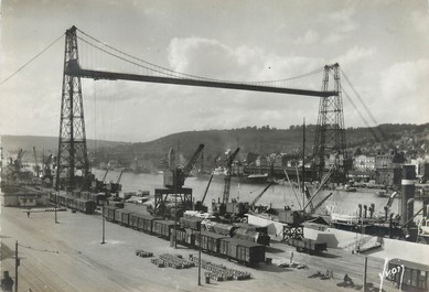 / CPSM FRANCE 76 "Rouen, le pont transbordeur"