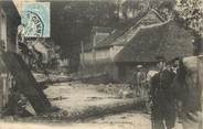 72 Sarthe CPA FRANCE 72 "Mamers, la catastrophe du 7 juin 1904, 15 rue des Ormeaux prise du Gué Galerne"