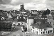 29 Finistere / CPSM FRANCE 29 "Quimperlé, vue d'ensemble et l'église Saint Michel"