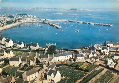 / CPSM FRANCE 29 "Roscoff, vue sur le port"