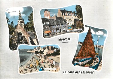 / CPSM FRANCE 29 "Roscoff, la côte des Légendes"