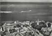 / CPSM FRANCE 29 "Roscoff, vue aérienne, le centre"