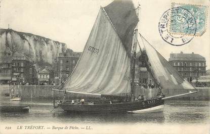 CPA FRANCE 76 "Le Tréport, Barque de Pêche"