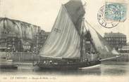 76 Seine Maritime CPA FRANCE 76 "Le Tréport, Barque de Pêche"