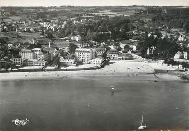 / CPSM FRANCE 29 "Tréboul Douarnenez, les Sables Blancs et les Hôtels"