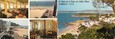 / CPSM FRANCE 29 "Tréboul, grand hôtel de la plage des Sables Blancs" / LIVRET