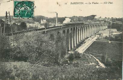 CPA FRANCE 76 "Barentin, le viaduc"