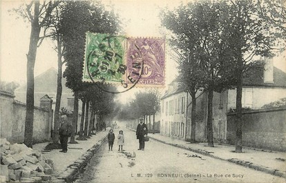 CPA FRANCE 94 "Bonneuil, la rue de Sucy"