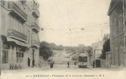 / CPA FRANCE 13 "Marseille, promenade de la corniche"