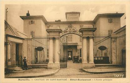 / CPA FRANCE 13 "Marseille, château de Saint Barnabé, hôtel restaurant"