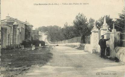 / CPA FRANCE 13 "La Gavotte, villas des Pains de Sucre"