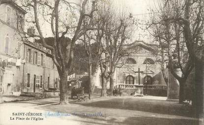 / CPA FRANCE 13 "Saint Jérôme, la place de l'église"