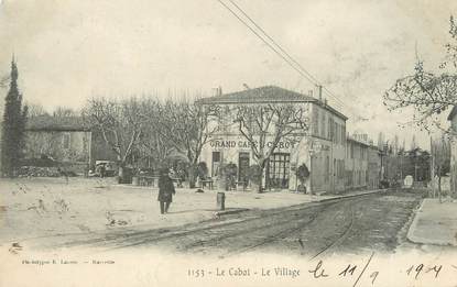 / CPA FRANCE 13 "Le cabot, village"