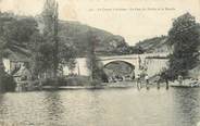 23 Creuse / CPA FRANCE 23 "La Creuse à Anzême, le pont du diable et le moulin"