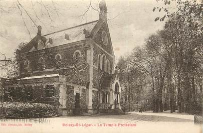 CPA FRANCE 94 "Boissy Saint Léger, le temple protestant"