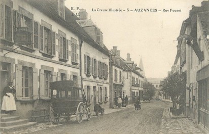 / CPA FRANCE 23 "Auzances, rue Fourot"