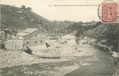 / CPA FRANCE 23 "Barrage et usine électrique à Bonnavaud"