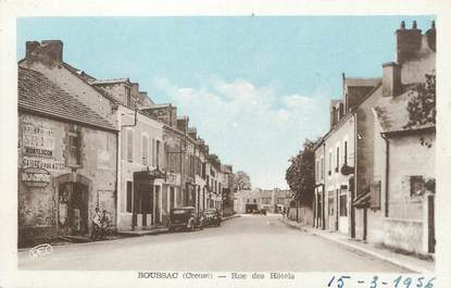 / CPA FRANCE 23 "Boussac, rue des Hôtels"